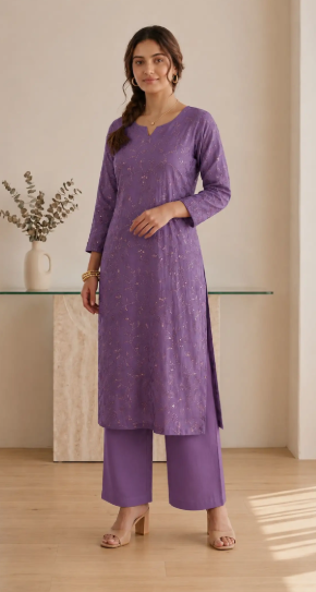 Women Embroidered Kurti