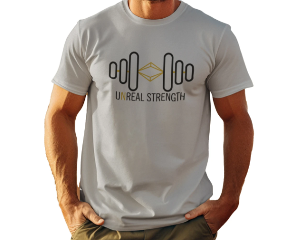 Men Signature Round Neck Cotton T-Shirt - Style 3