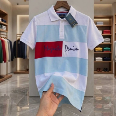 Men Urban Pique Cotton Polo T-Shirt - Style 2