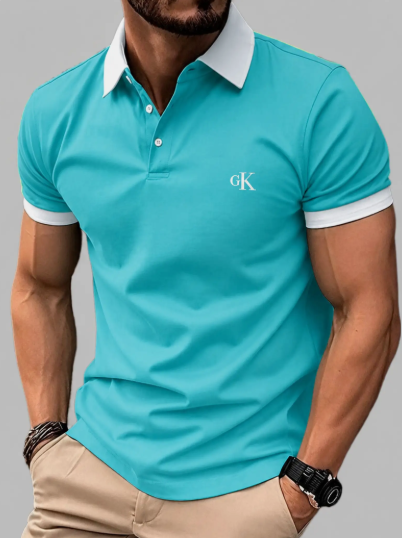 U.S. Polo Assn. Men Classic Pique Cotton Polo T-Shirt - Style 2