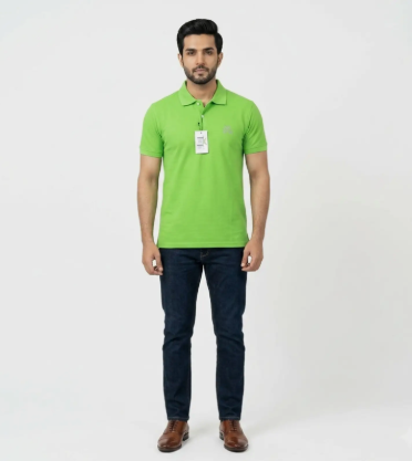 U.S. Polo Assn. Men Active Pique Cotton Polo T-Shirt - Style 2