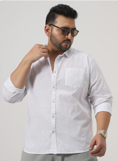 Men Urban Cotton Casual Shirt - Style 4