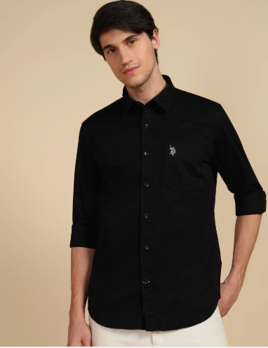 Men Classic Cotton Casual Shirt - Style 3