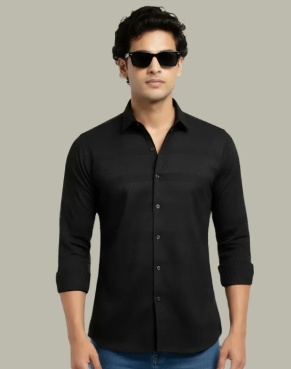 Men Signature Cotton Casual Shirt - Style 2