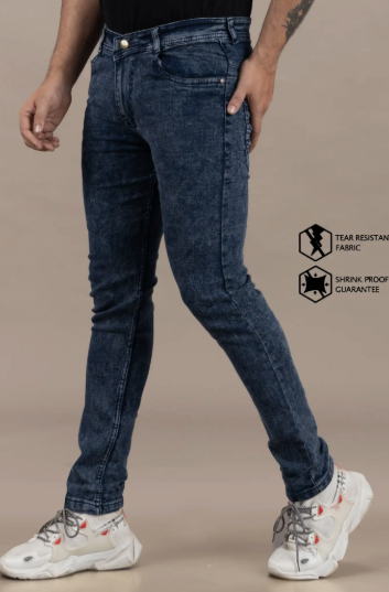 Men Active Slim Fit Denim Jeans - Style 8