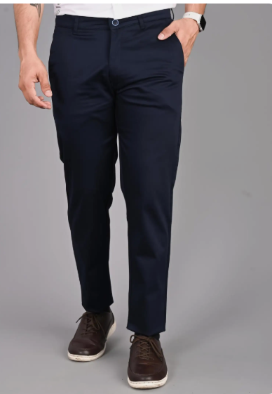 Men Signature Slim Fit Chino Trousers - Style 7
