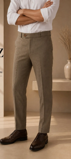 Men Formal Pleated Pants