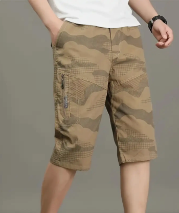 Men Utility Cargo Shorts