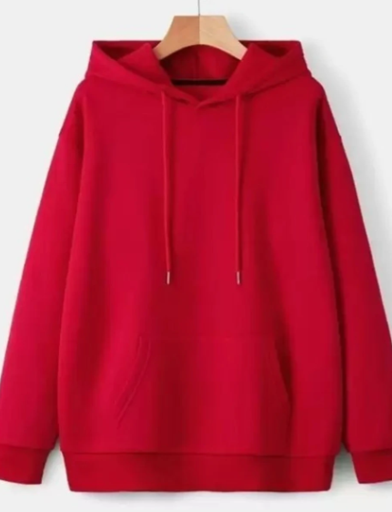 Men Modern Fleece Pullover Hoodie - Style 2
