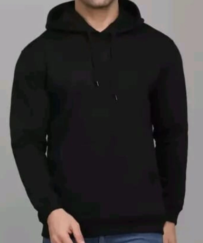 Men Modern Fleece Pullover Hoodie - Style 2