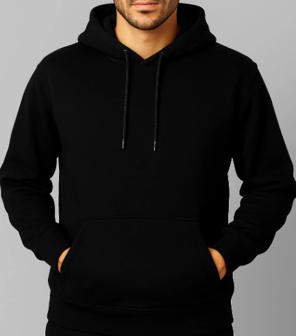 Men Essential Fleece Pullover Hoodie - Style 2