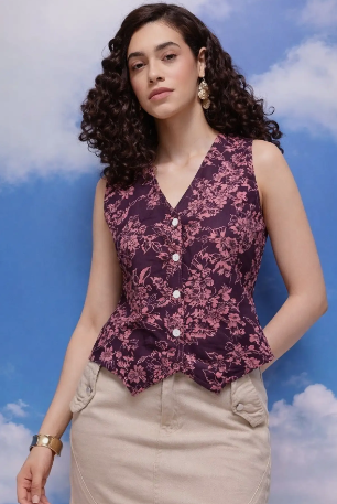 Crop Waistcoat - Style 5