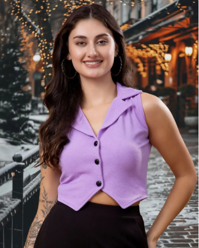Crop Waistcoat - Style 3